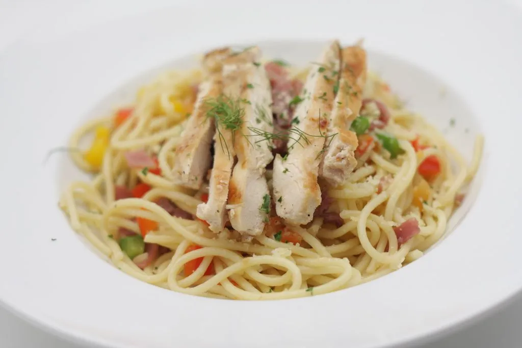 Menu pasta cafe Summerbird Bandung