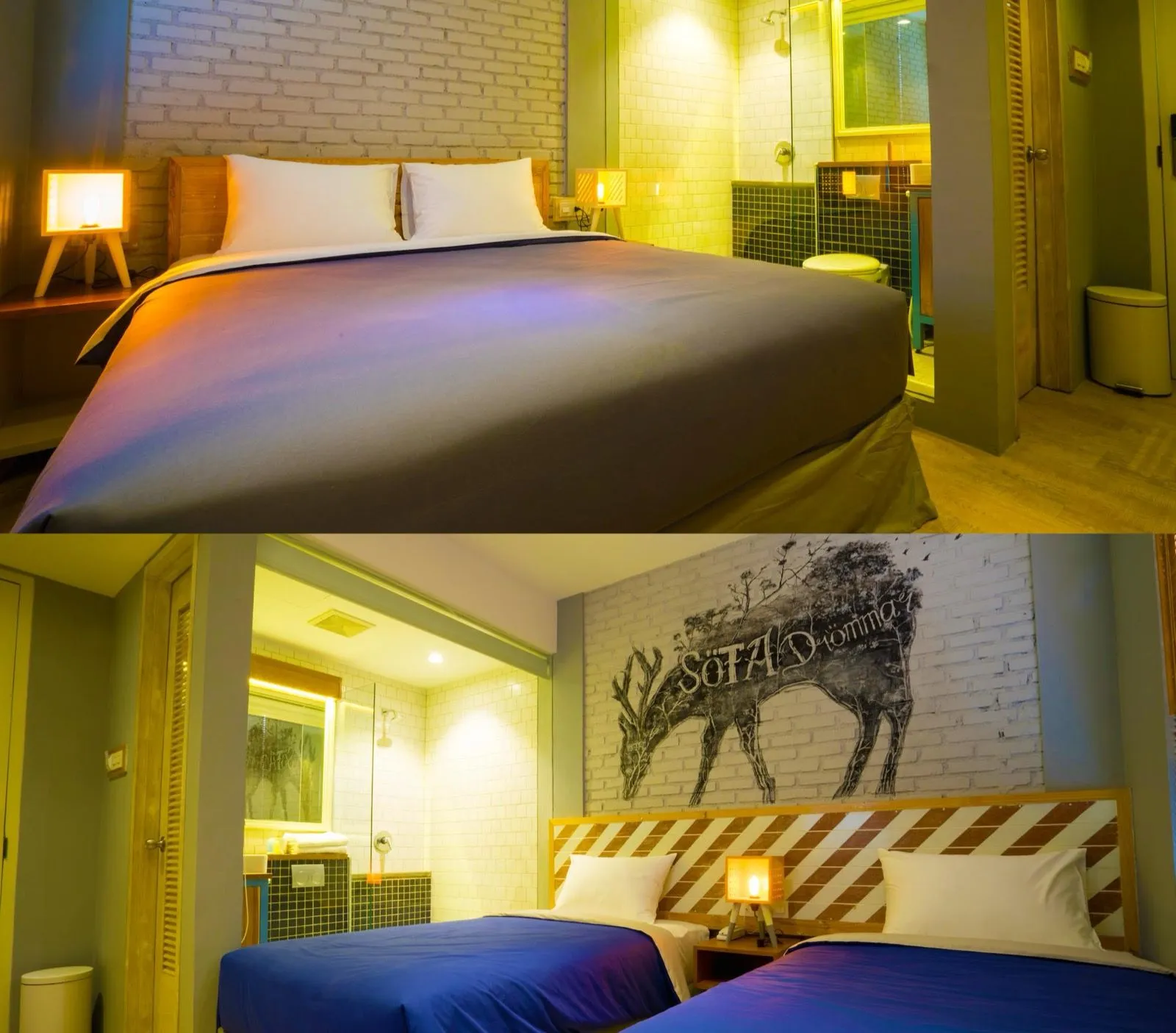 Suasana boutique hotel & cafe Summerbird Bandung